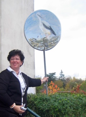 Marie teste sa maquette