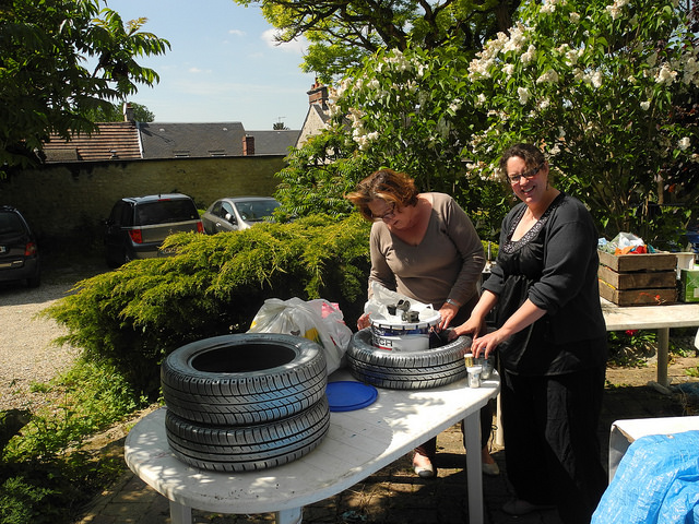 Martine et sa fille Sabrina, participent  notre ODER