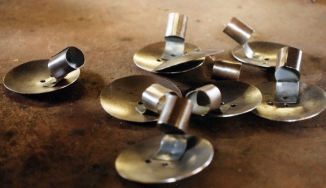 Les coupelles et les bobches, , ARTDENFER  Jean Paul Beaug, Clermont de L'Oise