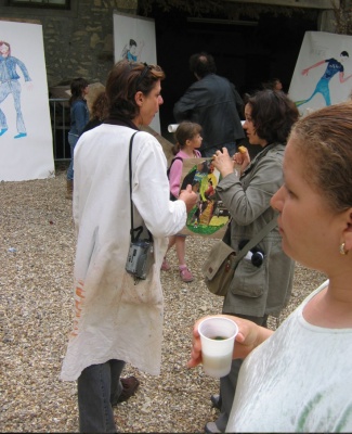 grande effervescence au moment du goter